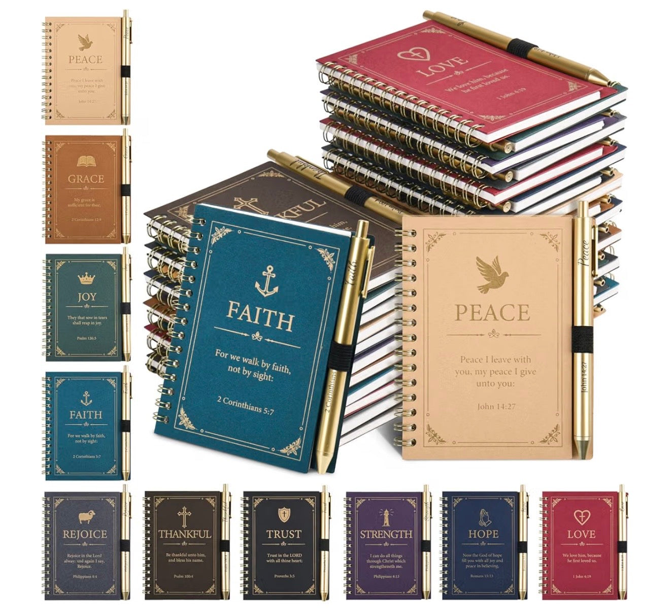 Christian Inspired Notebooks