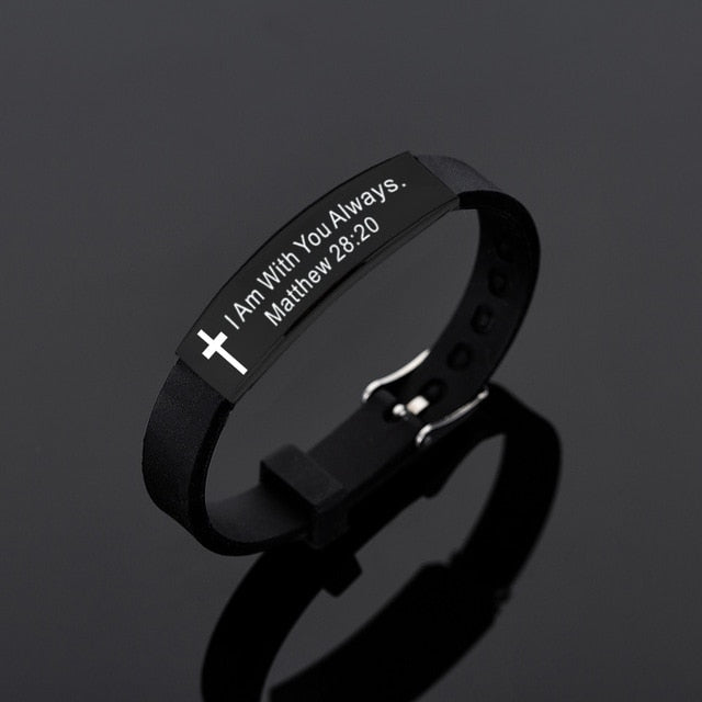 Scripture Silicone Bracelets