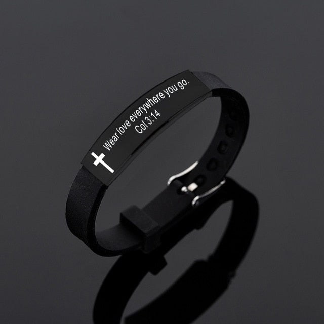 Scripture Silicone Bracelets