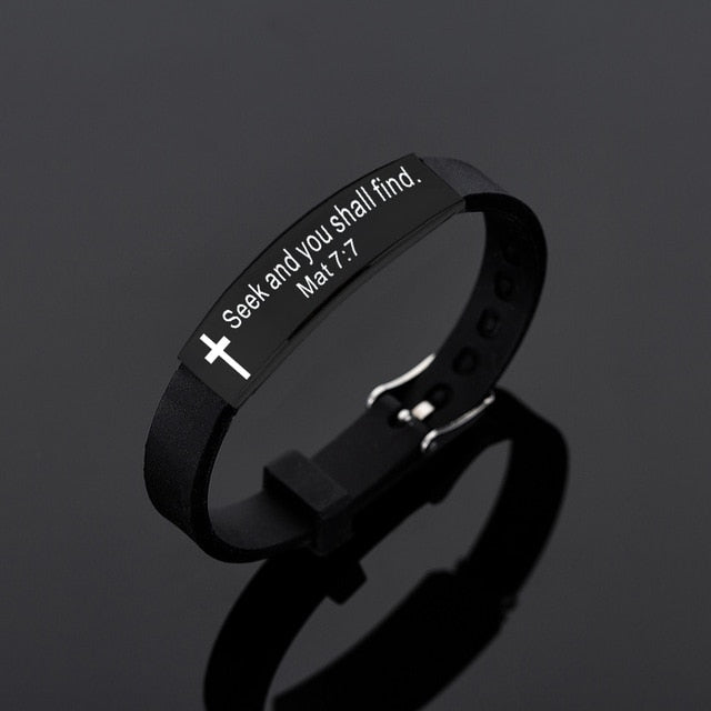 Scripture Silicone Bracelets
